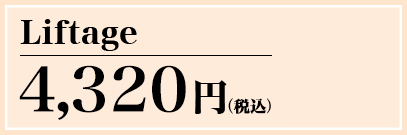 Liftage PG-EX 4,200円(税込) 通販限定
